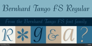 Bernhard Tango FS Font Download