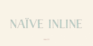 Naive Inline Font Download