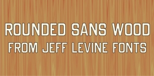 Rounded Sans Wood JNL Font Download