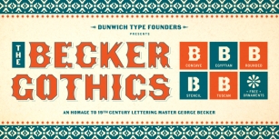 Becker Gothics Font Download