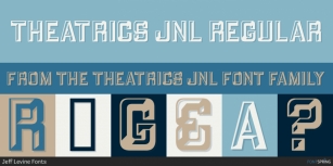 Theatrics JNL Font Download
