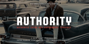 Authority Font Download