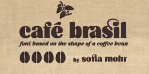 Cafe Brasil Font Download