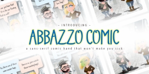 Abbazzo Comic Font Download