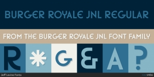Burger Royale JNL Font Download