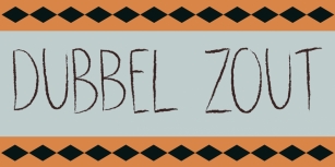 Dubbel Zout Font Download