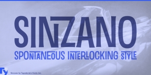 Sinzano Font Download