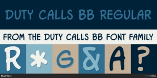 Duty Calls BB Font Download