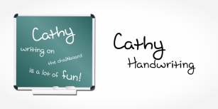 Cathy Handwriting Font Download