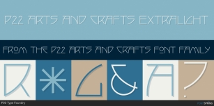 P22 Arts and Crafts Font Download