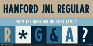 Hanford JNL Font Download