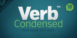 Verb Condensed Font Download