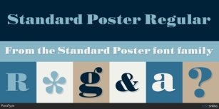 Standard Poster Font Download