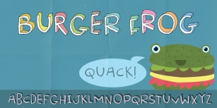 Burger Frog Font Download
