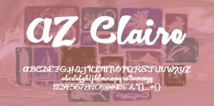 AZ Claire Font Download