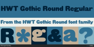 HWT Gothic Round Font Download