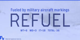 Refuel Font Download