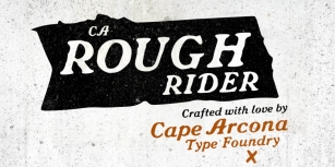 CA Rough Rider Font Download