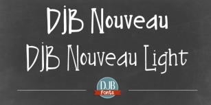 DJB Nouveau Font Download