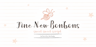 Fine New Bonbons Font Download