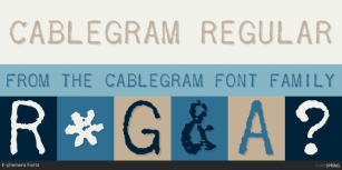 Cablegram Font Download