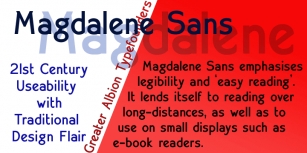 Magdalene Sans Font Download
