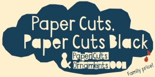 Paper Cuts Font Download