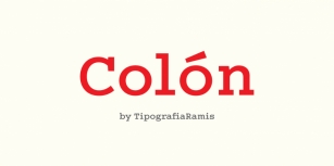 Colón Font Download