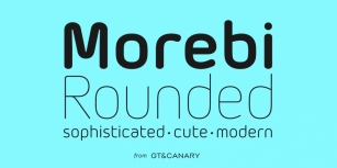 Morebi Rounded Font Download