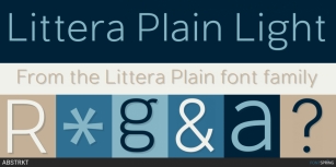 Littera Plain Font Download