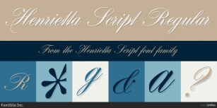 Henrietta Script Font Download