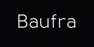 Baufra Font Download