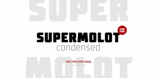 TT Supermolot Condensed Font Download