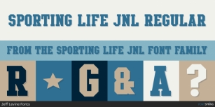 Sporting Life JNL Font Download