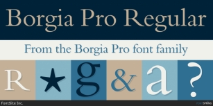 Borgia Pro Font Download