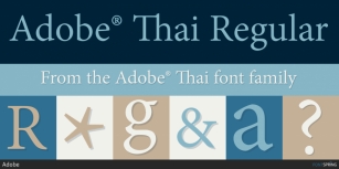 Adobe Thai Font Download