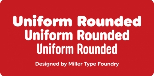 Uniform Rounded Font Download