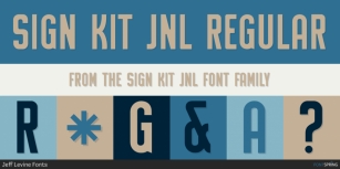 Sign Kit JNL Font Download