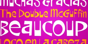 Beaucoup PB Font Download