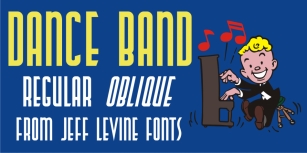 Dance Band JNL Font Download