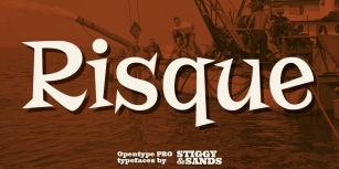 Risque Pro Font Download