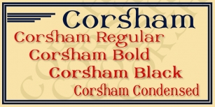 Corsham Font Download