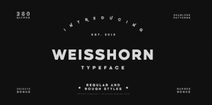 Weisshorn Font Download