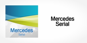 Mercedes Serial Font Download