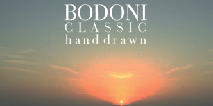 Bodoni Classic Hand Font Download
