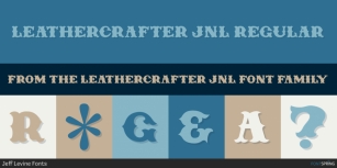 Leathercrafter JNL Font Download