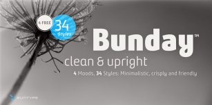 Bunday Clean Font Download