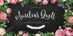 Amelia's Quill Font Download