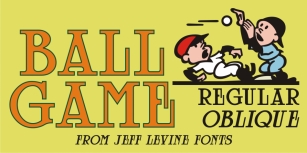 Ball Game Font Download