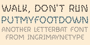 PutMyFootDown Font Download